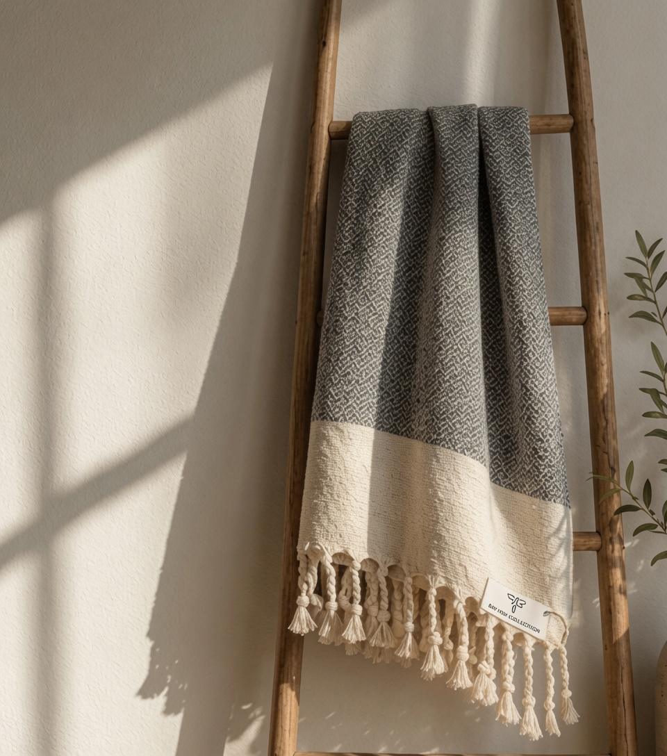 Woven Tassel Throw Blanket |50x60"